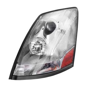 Chrome 2004-2018 Volvo VNL Left,Driver Side Headlight Light Assembly
