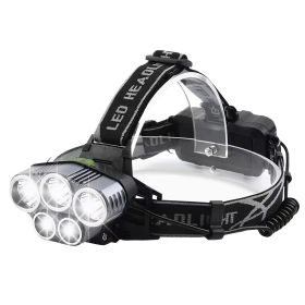 Rechargeable Headlamp 20000 Lumen LED Headlight 6 Modes Headlamp Flashlight For Camping Cycling Hiking Hunting Emergency