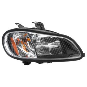 Headlight Assembly Compatible With Freightliner M2 2004-2013 Black Passenger Side