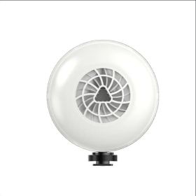 SANSI Portable Rechargeable Fill Light, 8.6W Selfie & Video Light With 9 Color Temperatures & 5 Brightness Levels For Phone, Camera, Laptop, Makeup, V (Option: Single Light HeadBlack)